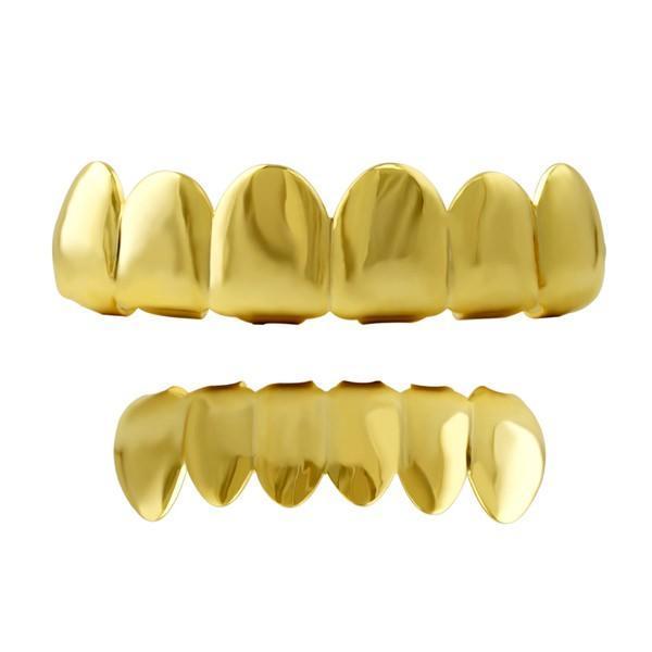 Grillz Top & Bottom Gold Set